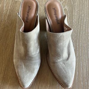 Jeffrey Campbell suede bootie